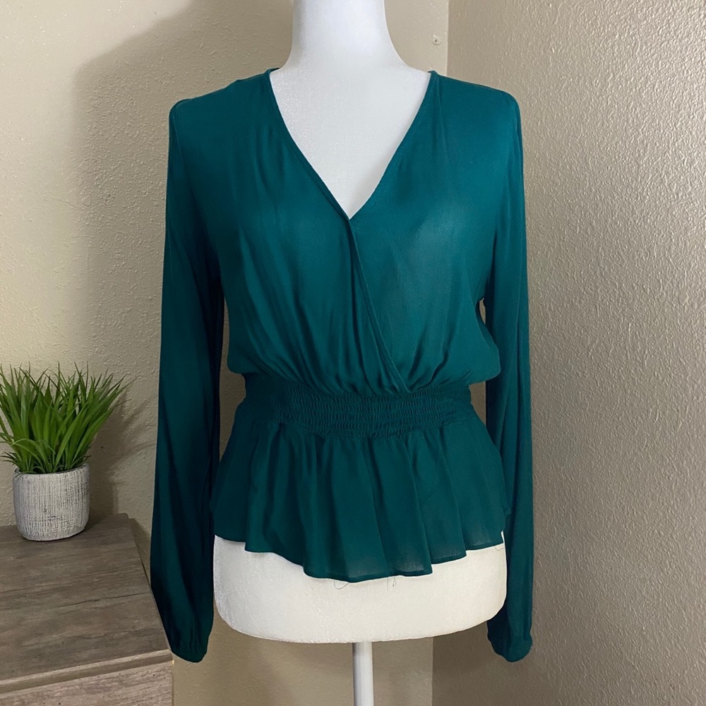 Long sleeve blouse